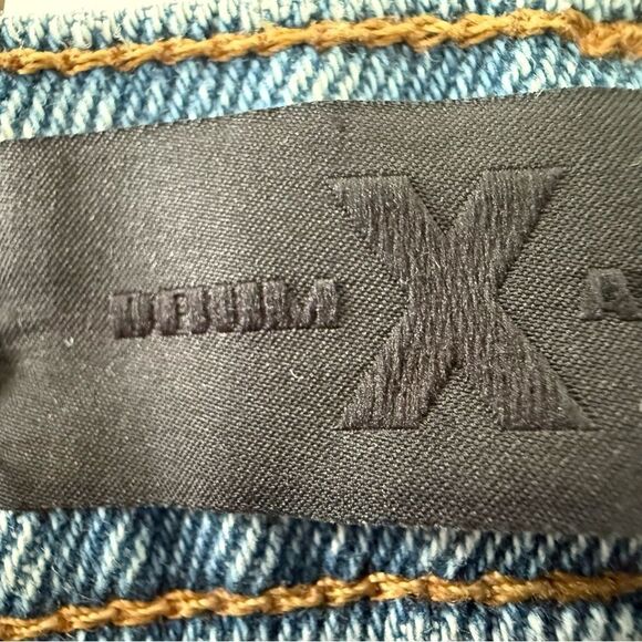 Denim X Alexander Wang Light Blue Straight Leg Jean Women 28 - Picture 5 of 9